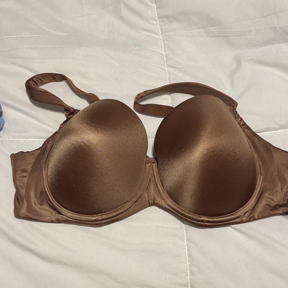 Soma Stunning Support Cooper Brown T-Shirt Bra - Women's Molded Underwire Bra